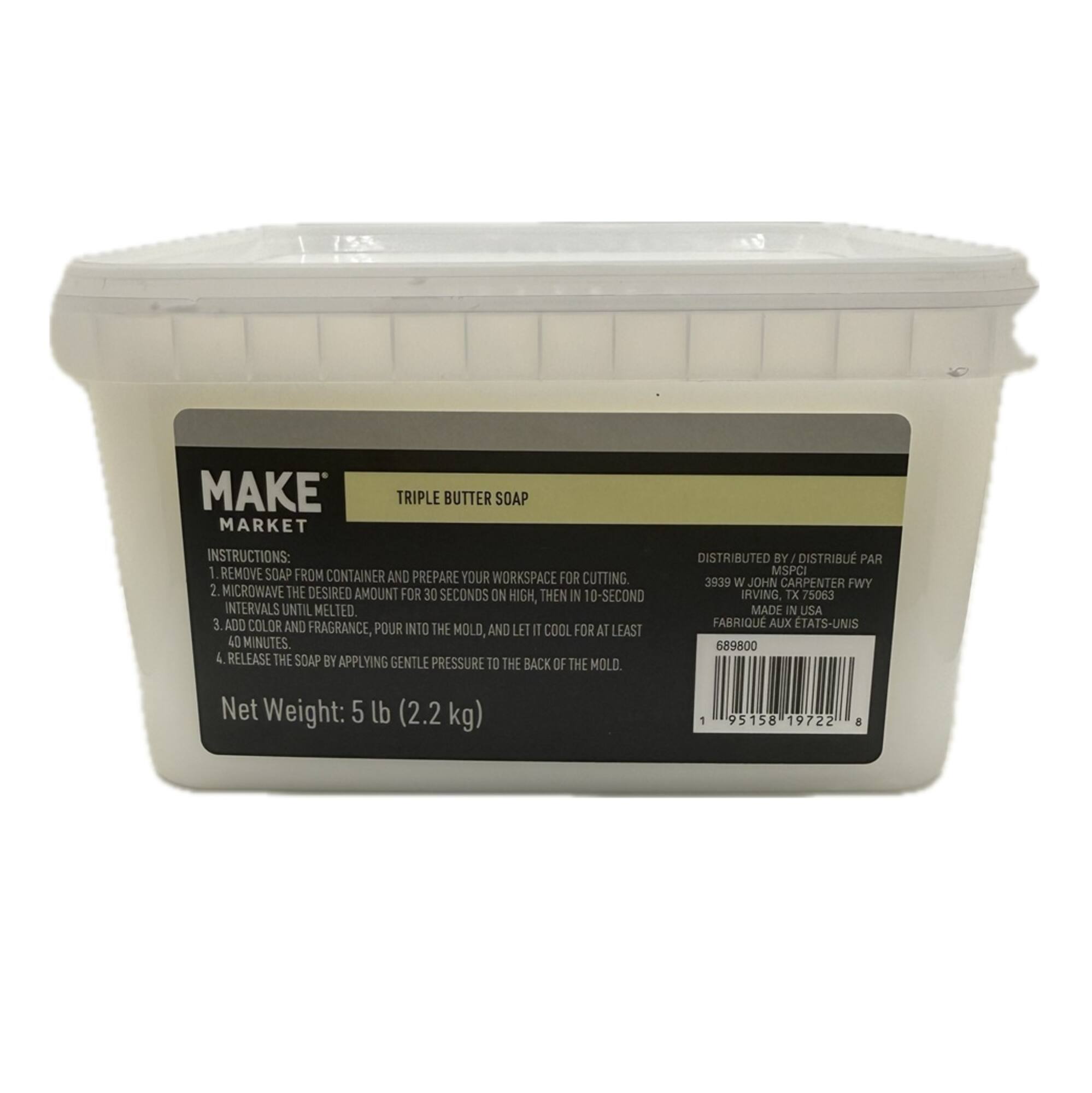 5lb. Triple Butter Soap Base by Make Market®